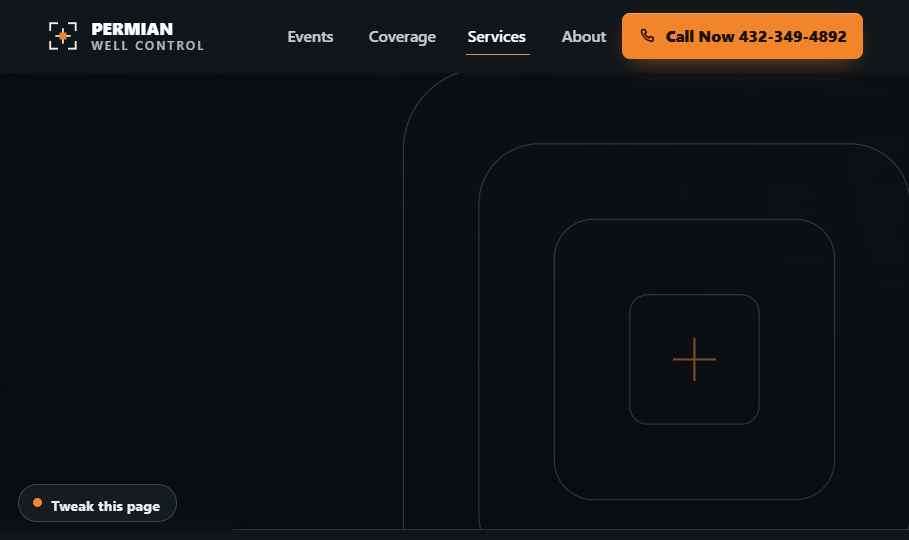 Services page
